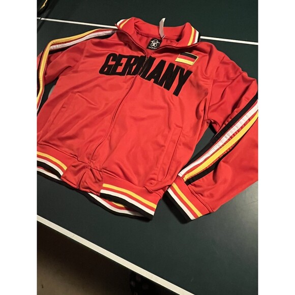 Men’s GHAST Soccer Futbol Track Warm Up Jacket XL Flag World Cup Track - Picture 3 of 6